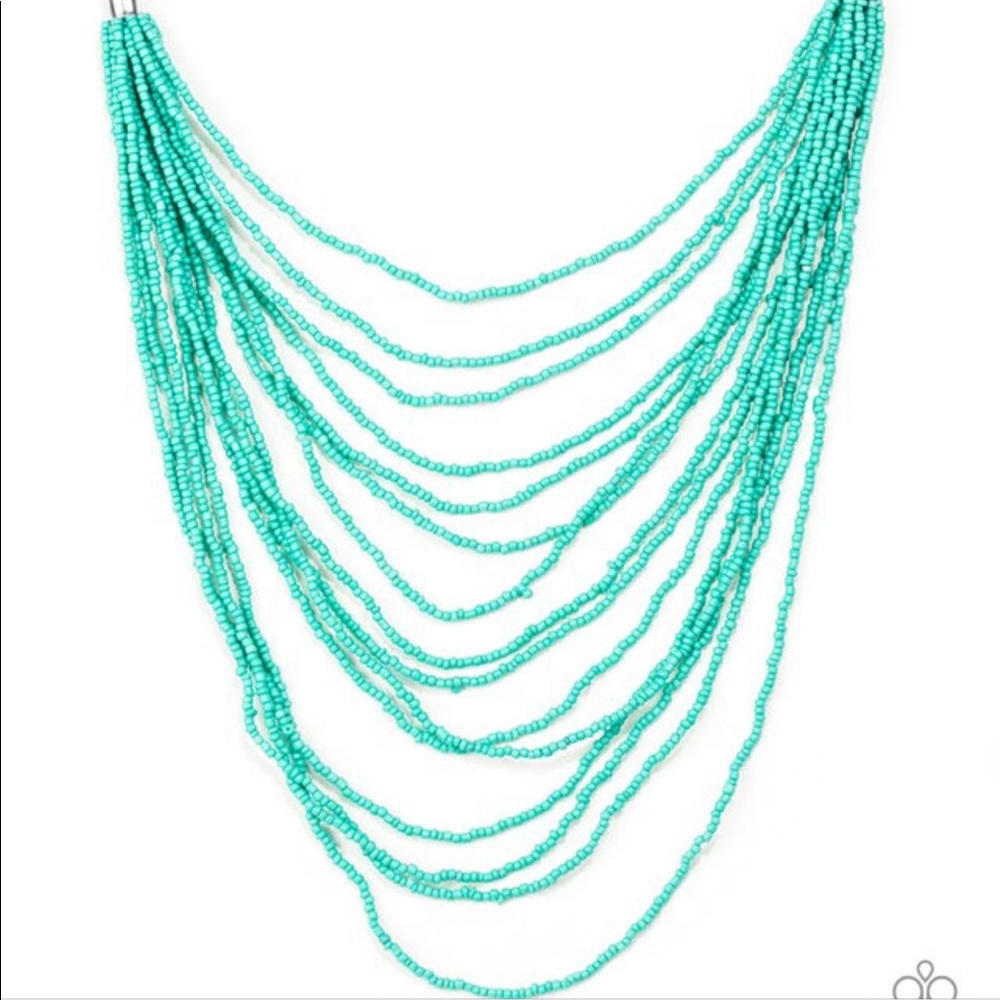 Paparazzi bora bombora blue seed bead set. NWT. - Picture 2 of 5